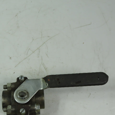 Worchester 1 H446YVSE 3/4" FNPT  Ball Valve CWO 4500 Trim 316 Body A105