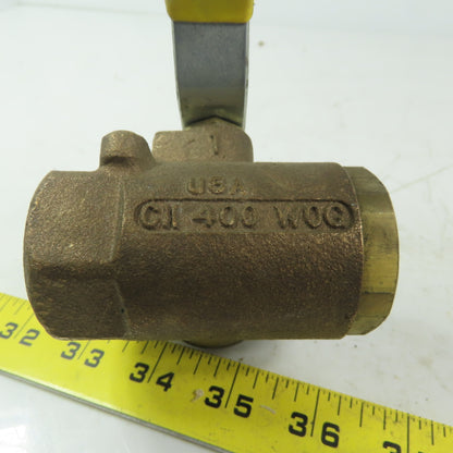 Apollo 1" FNPT 3 Way Ball Valve 400 WOG