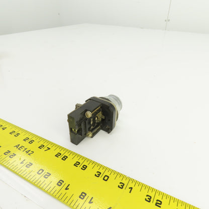 Allen Bradley 600 VAC Momentary Contact Black Push Button Switch