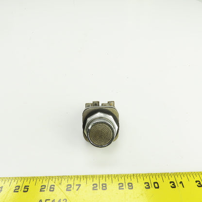 Allen Bradley 600 VAC Momentary Contact Black Push Button Switch