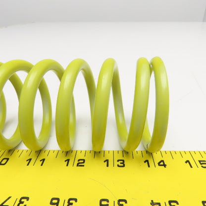 1-7/8" ID x 2-7/16" OD Round Wire Yellow Compression Spring 6-3/4" OAL