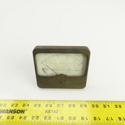 Timesavers Inc. 1S1 11483 FS-5 MA Motor Load Percent Gauge 0-125