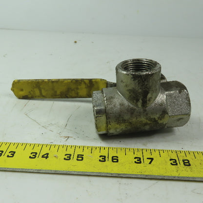 Apollo 3/4" FNPT 3 Way Stainless Steel Ball Valve 800 WOG