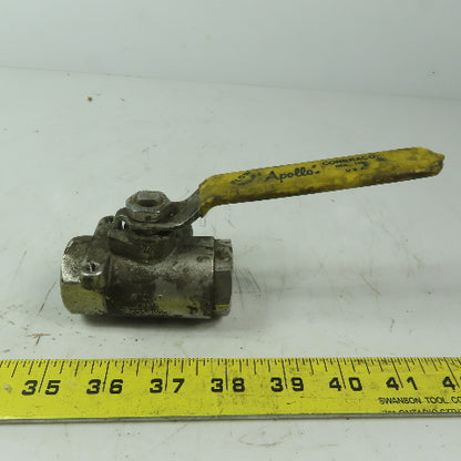 Apollo 3/4" FNPT 3 Way Stainless Steel Ball Valve 800 WOG