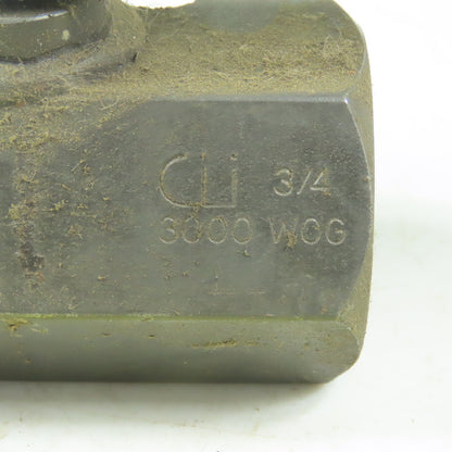 Apollo Cii 3/4" FNPT Steel Ball Valve 3000 WOG