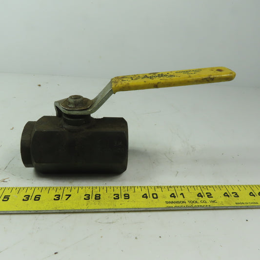 Apollo Cii 3/4" FNPT Steel Ball Valve 3000 WOG
