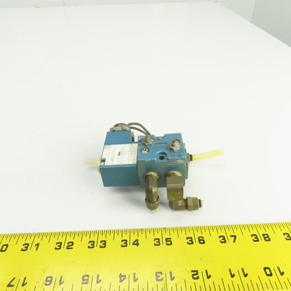 MAC 612B-11-111CA 4-Way 2 Position Pneumatic Air Solenoid Valve 120V 150PSI