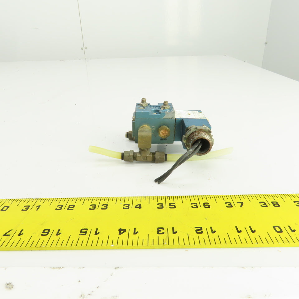 MAC 612B-11-111CA 4-Way 2 Position Pneumatic Air Solenoid Valve 120V 150PSI