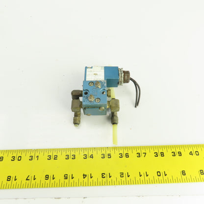 MAC 612B-11-111CA 4-Way 2 Position Pneumatic Air Solenoid Valve 120V 150PSI