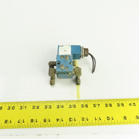 MAC 612B-11-111CA 4-Way 2 Position Pneumatic Air Solenoid Valve 120V 150PSI