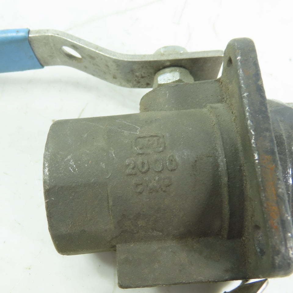 Neles Jamesbury 3/4" FNPT Steel Ball Valve