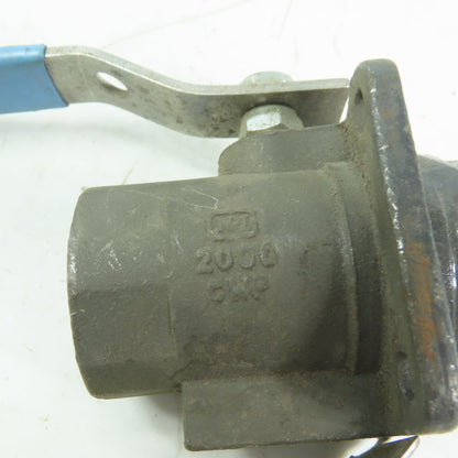 Neles Jamesbury 3/4" FNPT Steel Ball Valve