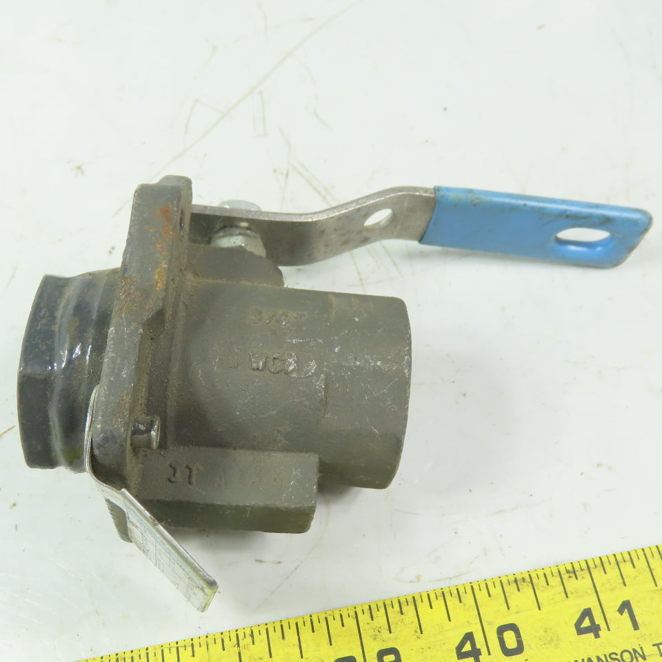 Neles Jamesbury 3/4" FNPT Steel Ball Valve
