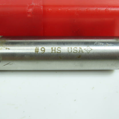 Cleveland #9 Taper Pin Reamer 4 Flute 6" LOC 11" OAL