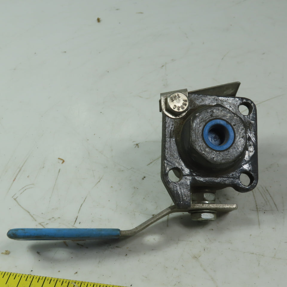 Neles Jamesbury 1/4" FNPT Steel Ball Valve