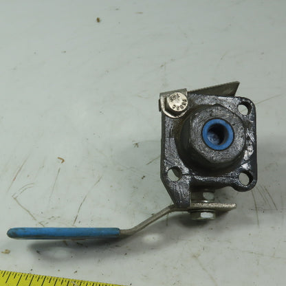 Neles Jamesbury 1/4" FNPT Steel Ball Valve
