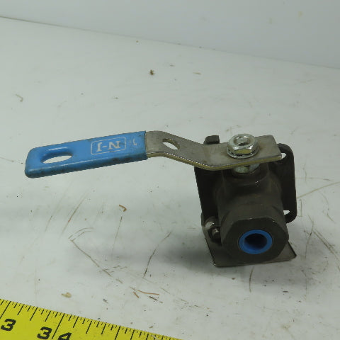 Neles Jamesbury 1/4" FNPT Steel Ball Valve