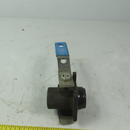 Neles Jamesbury 1/4" FNPT Steel Ball Valve