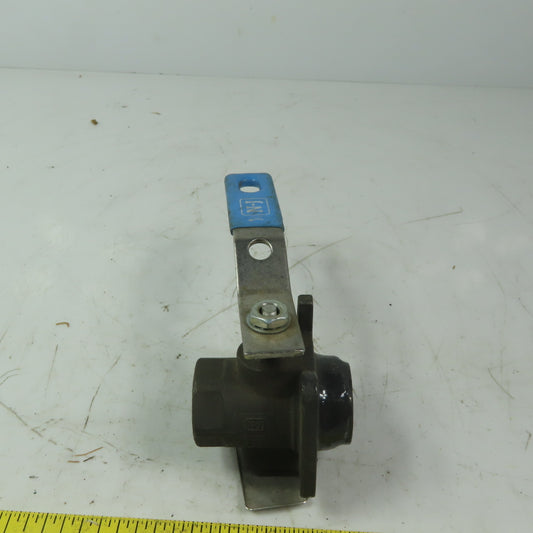 Neles Jamesbury 1/4" FNPT Steel Ball Valve