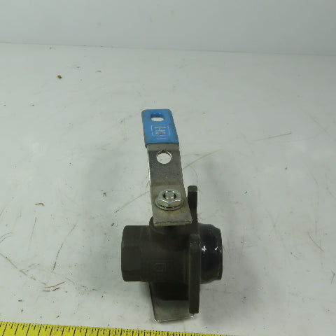 Neles Jamesbury 1/4" FNPT Steel Ball Valve