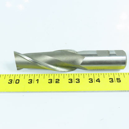 Putnam 1-1/8" Square End Mill 2 Flute 3" LOC 5-1/2" OAL 1" Shank