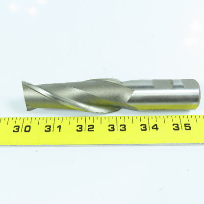 Putnam 1-1/8" Square End Mill 2 Flute 3" LOC 5-1/2" OAL 1" Shank
