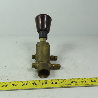 Armstrong 1" Sweat Fitting Water Flow Balance Valve