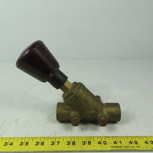 Armstrong 1" Sweat Fitting Water Flow Balance Valve