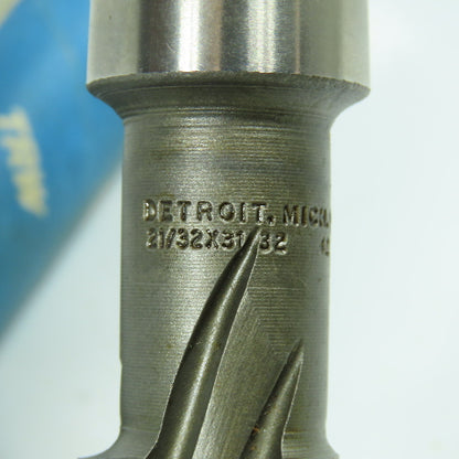 TRW CTT-42-60 Continuous Counterbore 21/32" Pilot x 31/32" Dia 3 Flute MT3 Shank