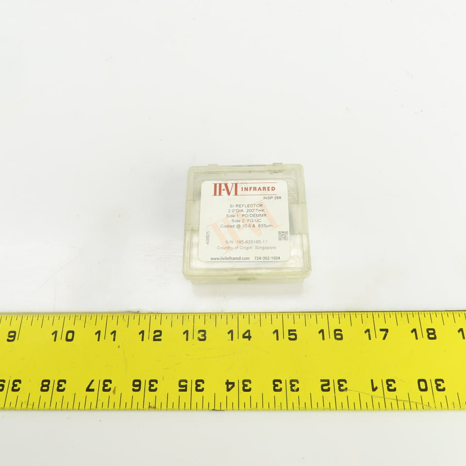 Iivi Infrared Si Total Reflector 2" ODx0.200" Thick Side 1 PO/DEMMR Side 2 FG/UC