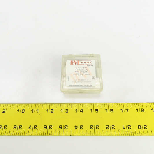 Iivi Infrared Si Total Reflector 2" ODx0.200" Thick Side 1 PO/DEMMR Side 2 FG/UC