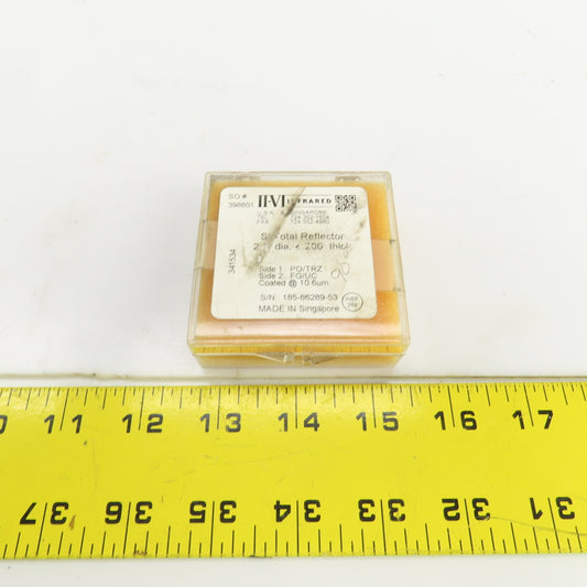 Iivi Infrared Si Total Reflector 2" ODx0.200" Thick Side 1 PO/TRZ Side 2 FG/UC