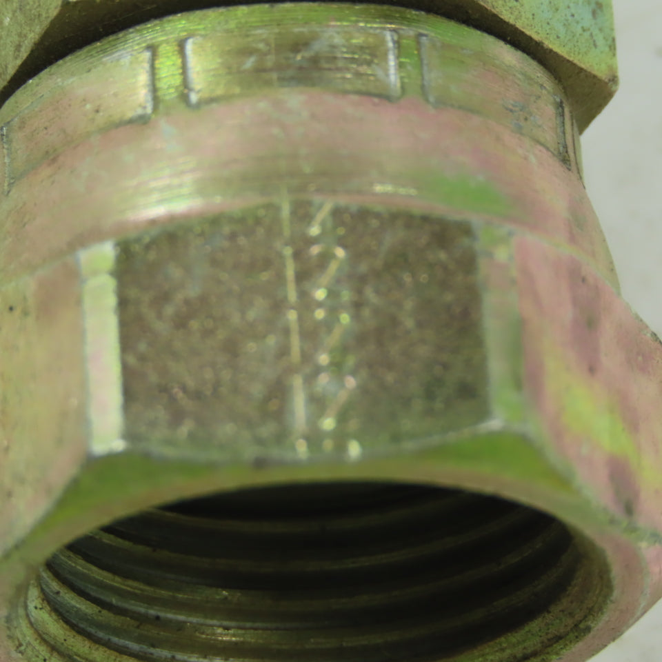 Parker Parflex 106LV-12-12 Straight Swivel Hydraulic Hose Connector Fitting
