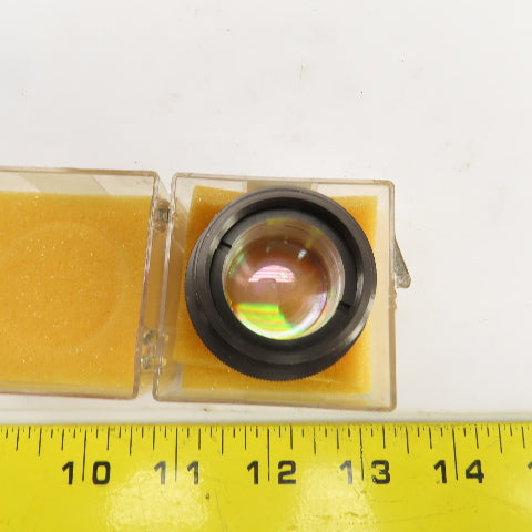 Iivi Infrared ZNSE Meniscus Lens 1.1" OD x 2.5"FL ET=0.085" Coated @ 10.6um
