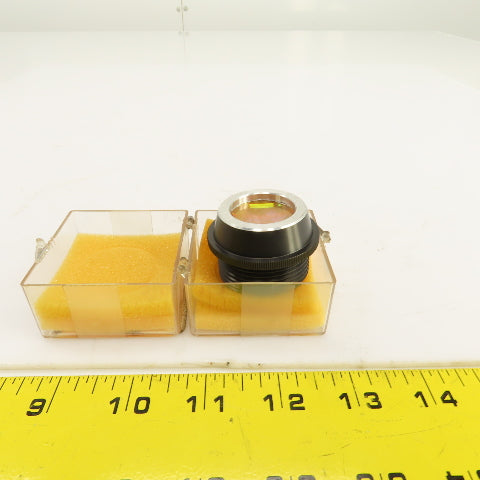 Iivi Infrared ZNSE Meniscus Lens 1.1" OD x 2.5"FL ET=0.085" Coated @ 10.6um