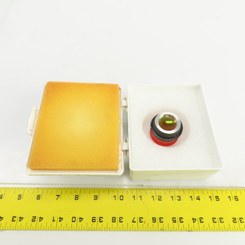 Iivi Infrared ZNSE Meniscus Lens 1.1" Diam. 2.5" FL ET=0.085" AR Coated @ 10.6um