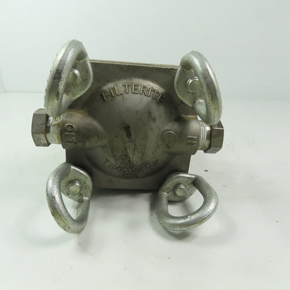 Graco 114-750 Filterite Stainless Steel Fluid Filter Strainer 3/4" FNPT