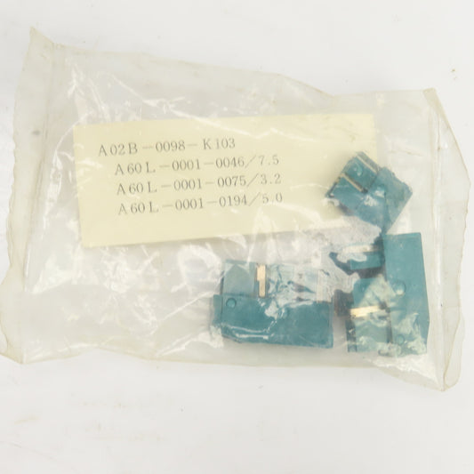Fanuc A02B-0098-K103 Connector Kit A60L-0001-0046/7.5 A60L-0001-0075/3.2