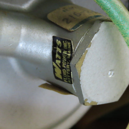 Watts 216-2P 6 Station Pneumatic Pressure Regulator Monitor Assembly 0-30PSI