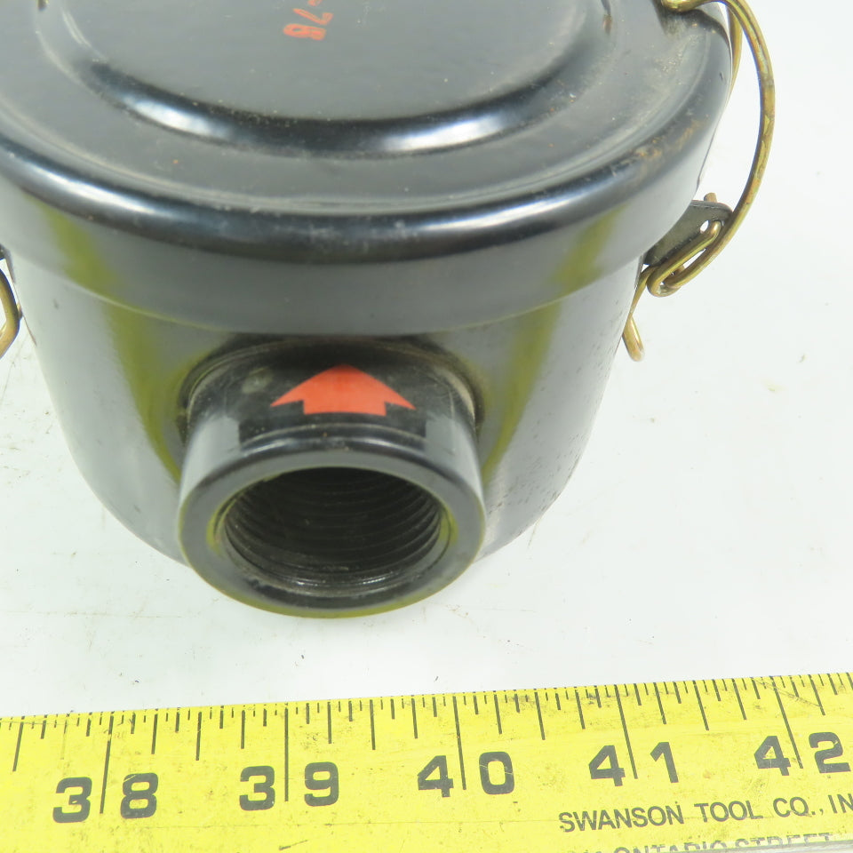 Airtech ATF-075-75 Inline Filter Canister 3/4" MNPT