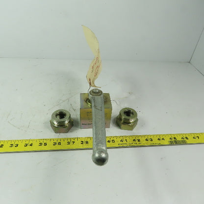 Stauff PN 315 1125 BBV-2112-0001-M Ball Valve Max 5000psi PARTS OR REPAIR