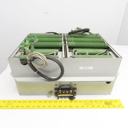 8OhmJ 16OhmJ 300V Multi Value Wire Wound Resister Bank W/ Cooling Fans