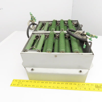 8OhmJ 16OhmJ 300V Multi Value Wire Wound Resister Bank W/ Cooling Fans