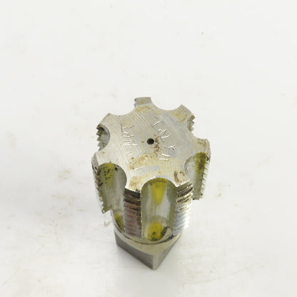 Royco 1-1/2" NPT HS Straight 7 Flute Pipe Tap 4" OAL 1-1/8" Shank