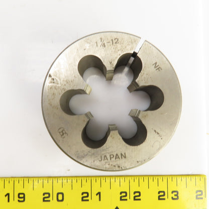 OSG 1-1/4"-12 NF Round Threading Die