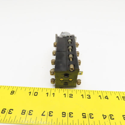 Cutler Hammer 10250T 3 Position 600V 250VDC 4 N/O 4 N/C Contacts