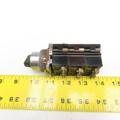 Cutler Hammer 10250T 3 Position 600V 250VDC 3 N/O 3 N/C Contacts