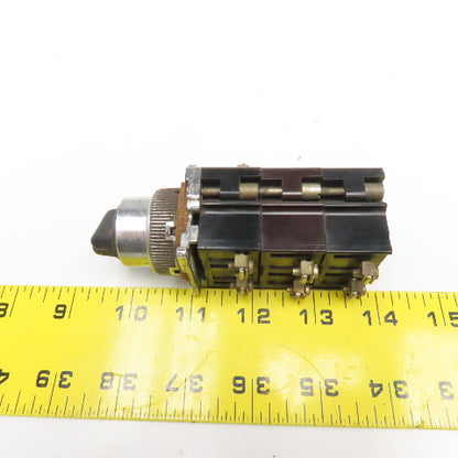 Cutler Hammer 10250T 3 Position 600V 250VDC 3 N/O 3 N/C Contacts