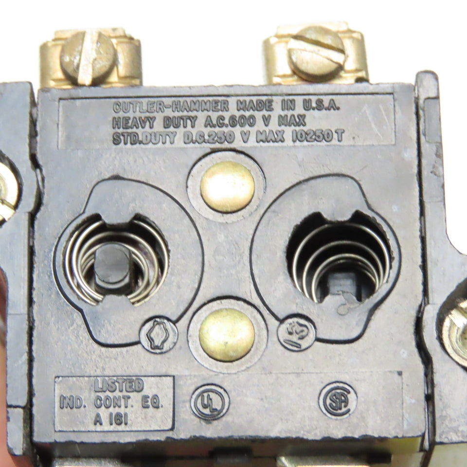 Cutler Hammer 10250T 3 Position 600V 250VDC 3 N/O 3 N/C Contacts
