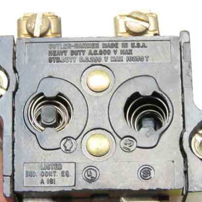 Cutler Hammer 10250T 3 Position 600V 250VDC 3 N/O 3 N/C Contacts